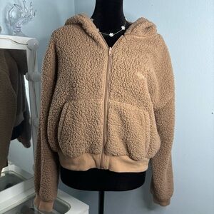 SKIMS Teddy Lounge Jacket